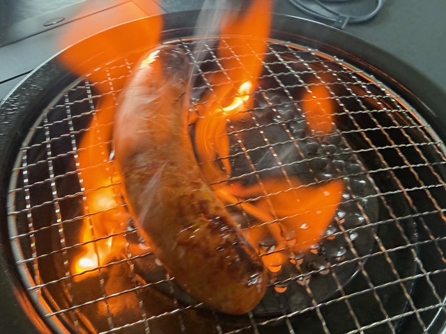 毎日が勝負飯、「焼きソーセージのリゾット」
