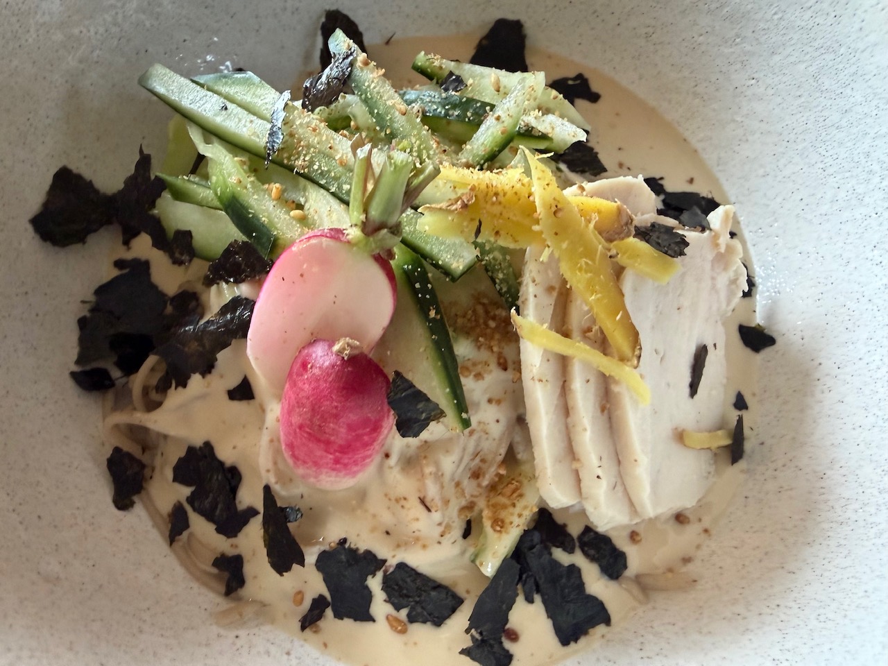 毎日が勝負飯、「白和え蕎麦」