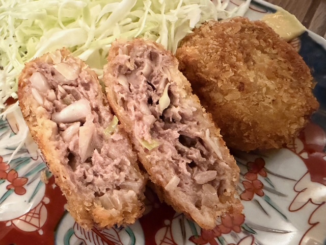 父ちゃんの普段着飯、「メンチカツ」