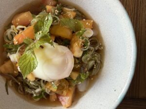 父ちゃんの普段着飯、「冷やしトマトそうめん」