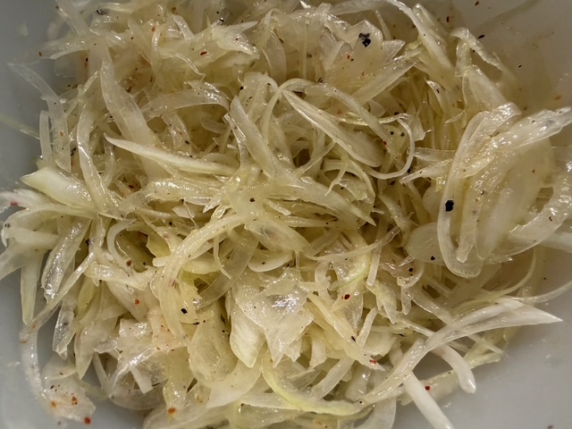 父ちゃんの普段着飯、「血をさらさらにする冷製玉ねぎパスタ」