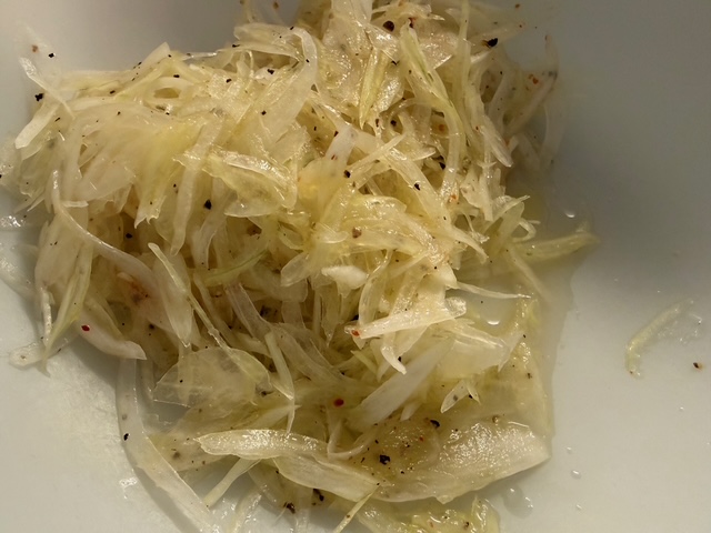 父ちゃんの普段着飯、「血をさらさらにする冷製玉ねぎパスタ」
