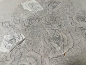 母のデッサン、ぼくの絵の原点がここに