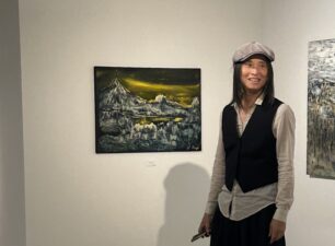 個展二日目、だんだん、盛り上がってきました。