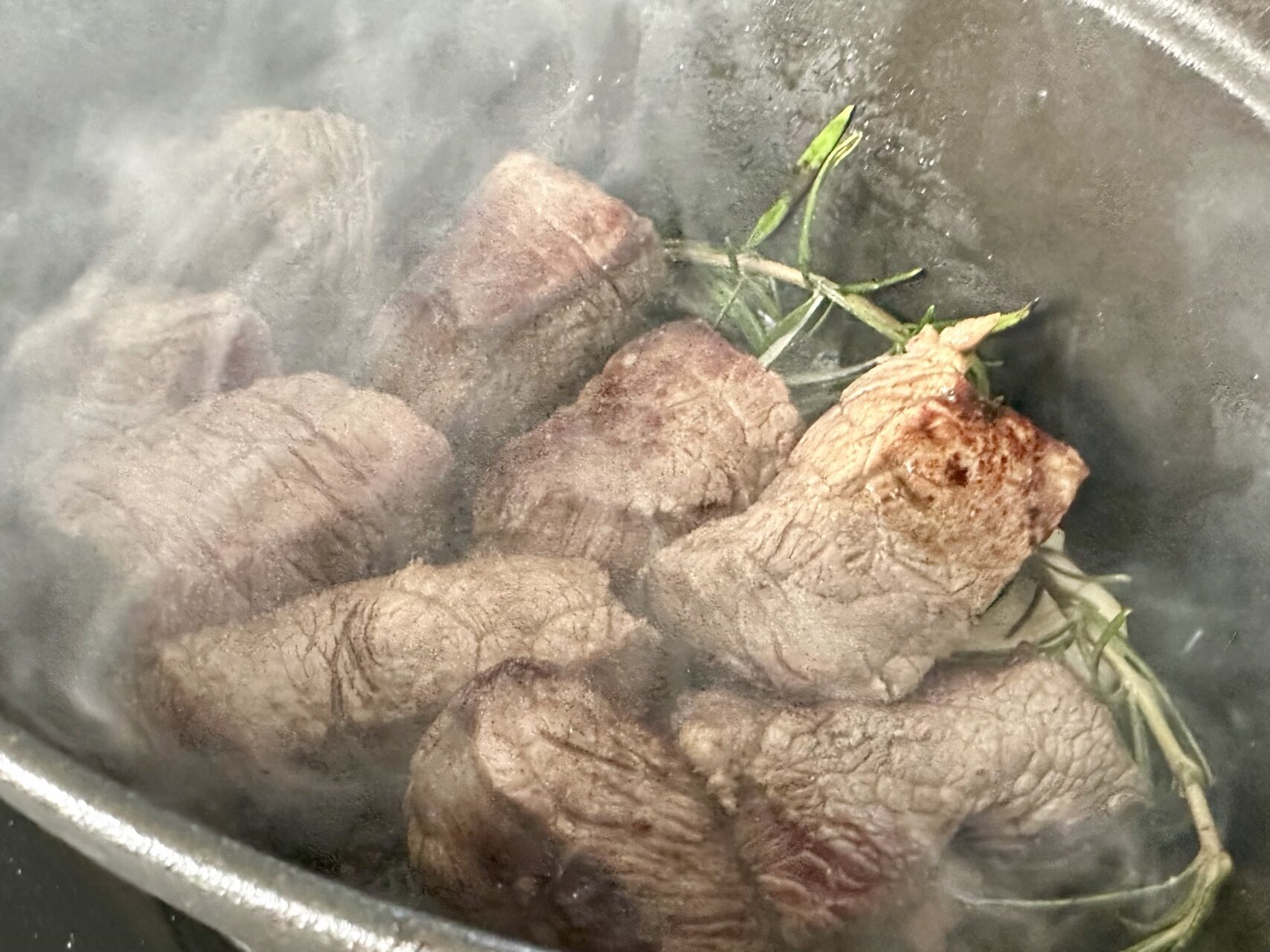 父ちゃんの普段着飯、「イタリア風トマト煮込みからのナポリタン」