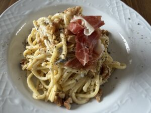 父ちゃんの普段着飯、「ゴルゴンゾーラチーズのパスタ」