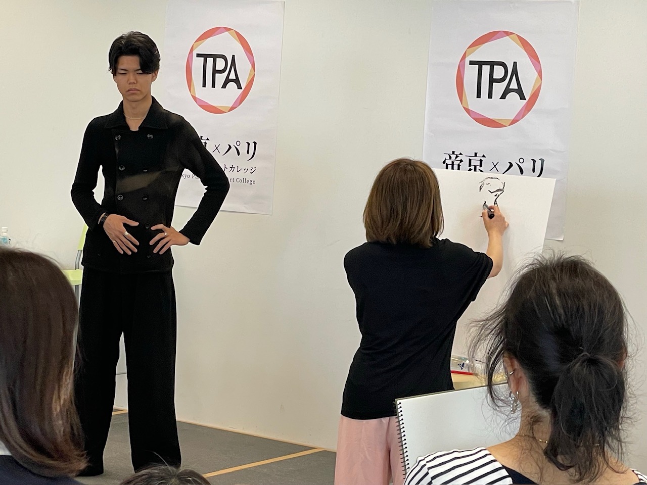 校長奮闘記、「クロッキー会に初参加～」