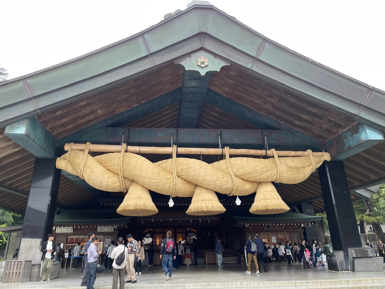 出雲大社、正式参拝