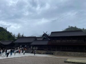 出雲大社、正式参拝